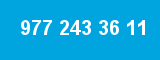 977 243 36 11 977 243 36 11